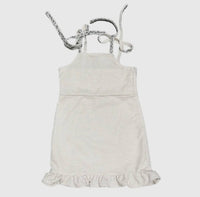 Little Olin - Girls Tweed Ruffle Dress