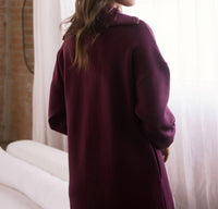 Before You Collection - Quarter Zip Sweatshirt Dress