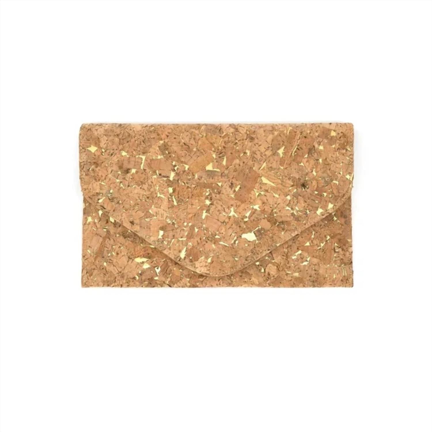 Bc Handbags - Women's Cork Envelope Clutch Bag