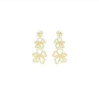 Sheila Fajl - Women's Golden Bloom Cascade Earrings