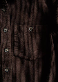 Iron & Resin Women's Drifty Shirt in brown - women's jacket - alternate view