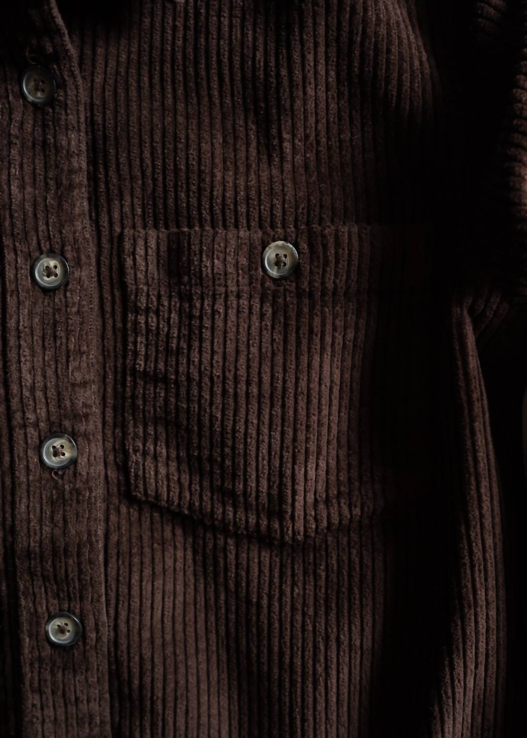 Iron & Resin Women's Drifty Shirt in brown - women's jacket - alternate view