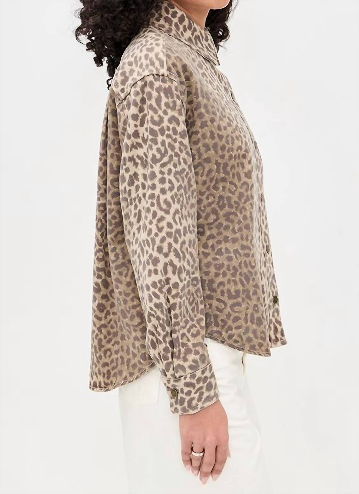 Xirena - Gia Leopard Print Shirt
