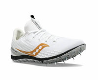 SAUCONY Men's Havok Xc 3 Prospect Shoes in white - men's shoe - view 5