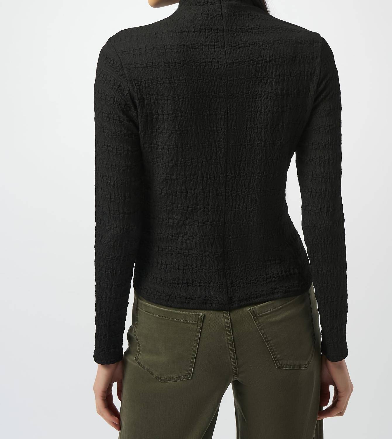 Joseph Ribkoff - High Neck Textured Pullover