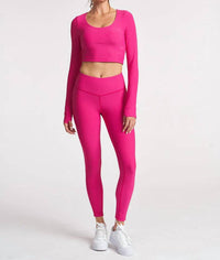 Thrive Societe - Refine Long Sleeve Bra Top