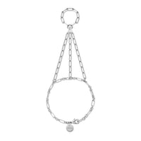 Eklexic - Women's Leila Hand Chain Necklace