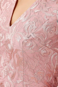 Adrianna Papell - Floral Embroidered Mini Dress