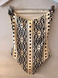 Johanna Ortiz - Tribal Alta Off-the-shoulder One-piece Swimsuit