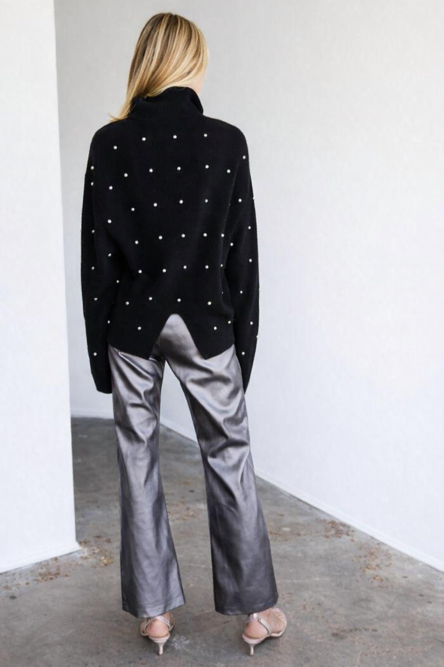 Never A Wallflower - Seeing Stars Turtleneck Sweater