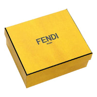 Fendi - Women's Calf Leather F Logo Leather Coin Wallet