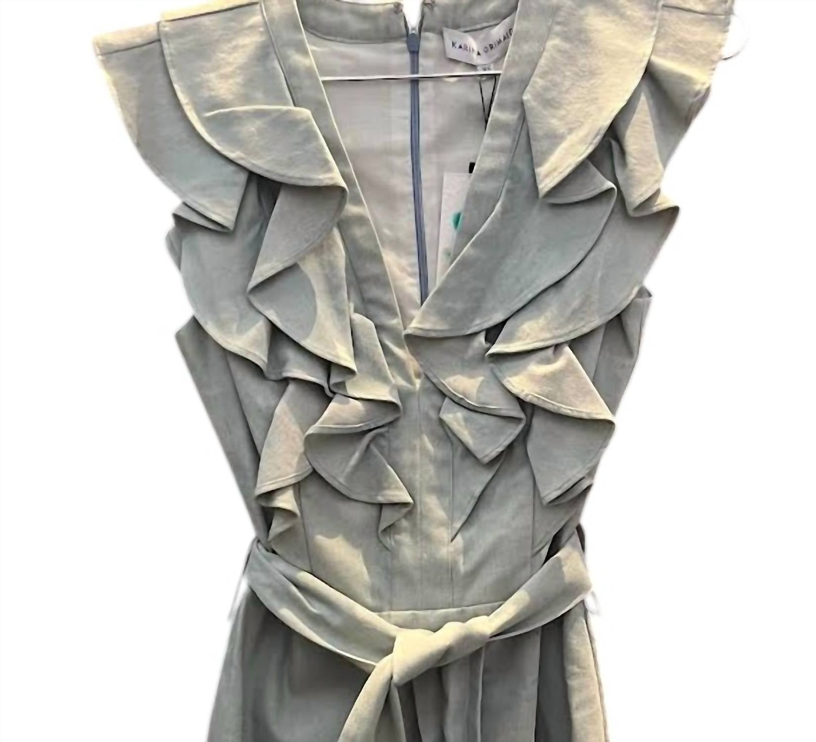 Karina Grimaldi - Women's Samuel Solid Mini Dress