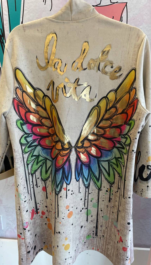 Yolly - Women's La Dolce Open Front Coat