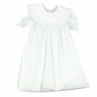 Auraluz - Baby's Lace Dress With Bib Lace Collar