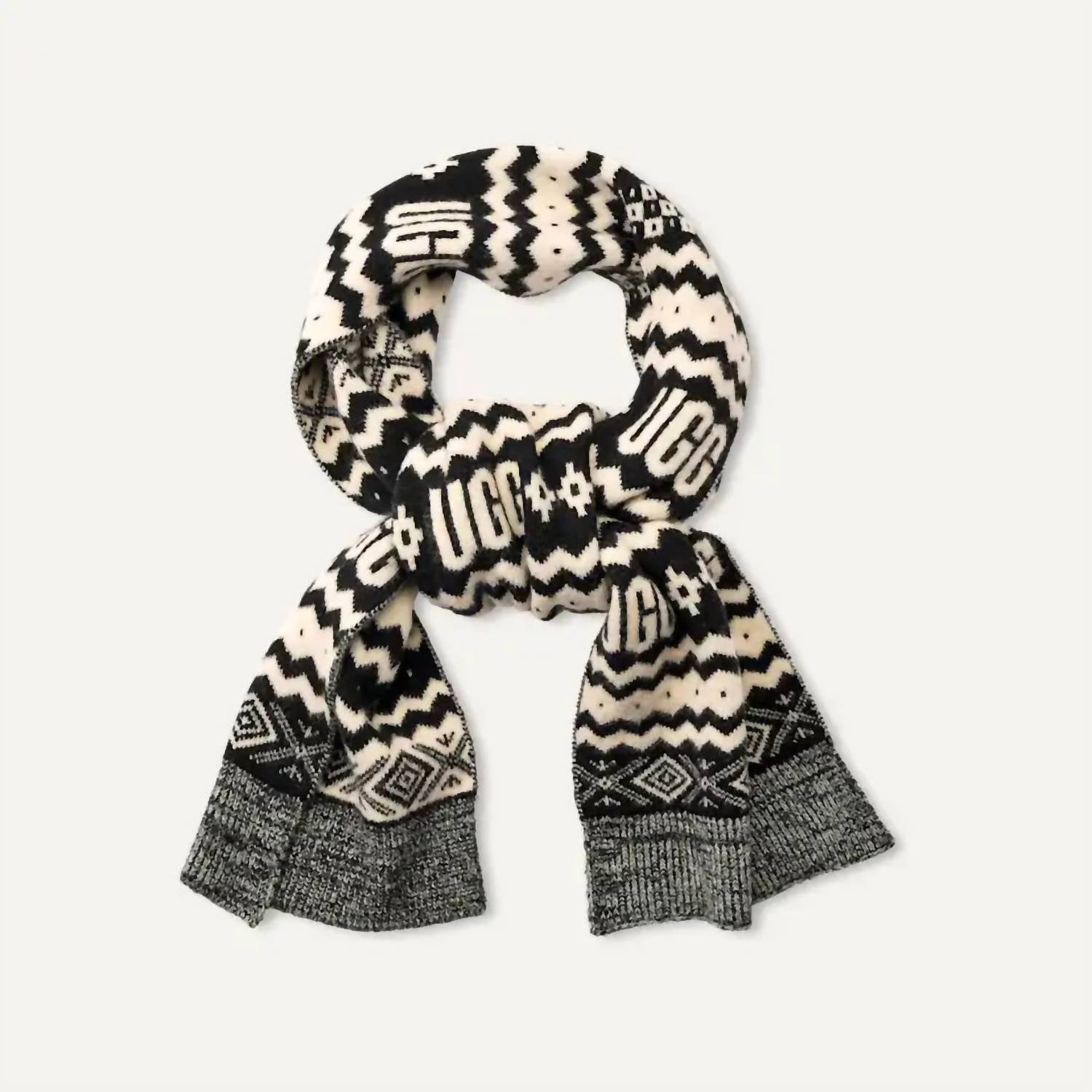 UGG Women's Uggisle Set in black multi - women's hat - alternate view