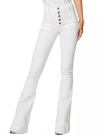 Ramy Brook - Cindy Exposed Button Boot Jeans
