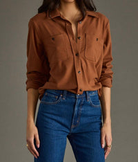 Panache Apparel - Super Soft Button Up Top