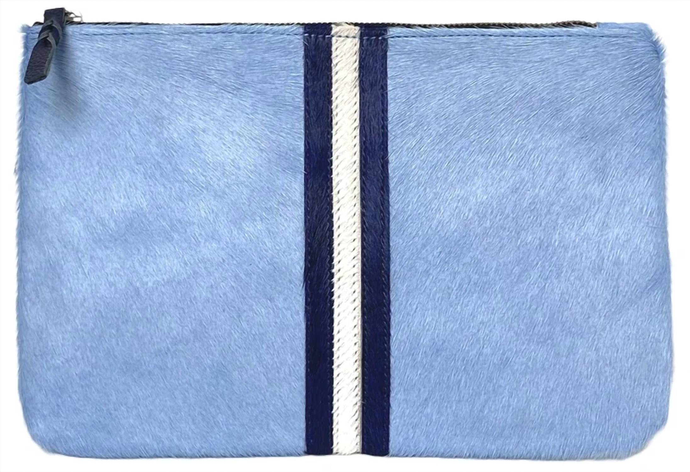 Parker And Hyde - Women's Stripe Clutch Handbag