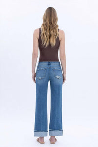 Lovervet - Delicate Gleam Wide Leg Jean