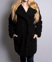 Urban Retro - Sherpa Jacket with Side Pockets