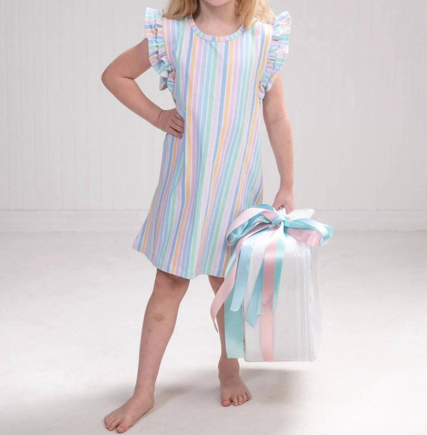 The Oaks Apparel - Lori Pretty Stripe Dress