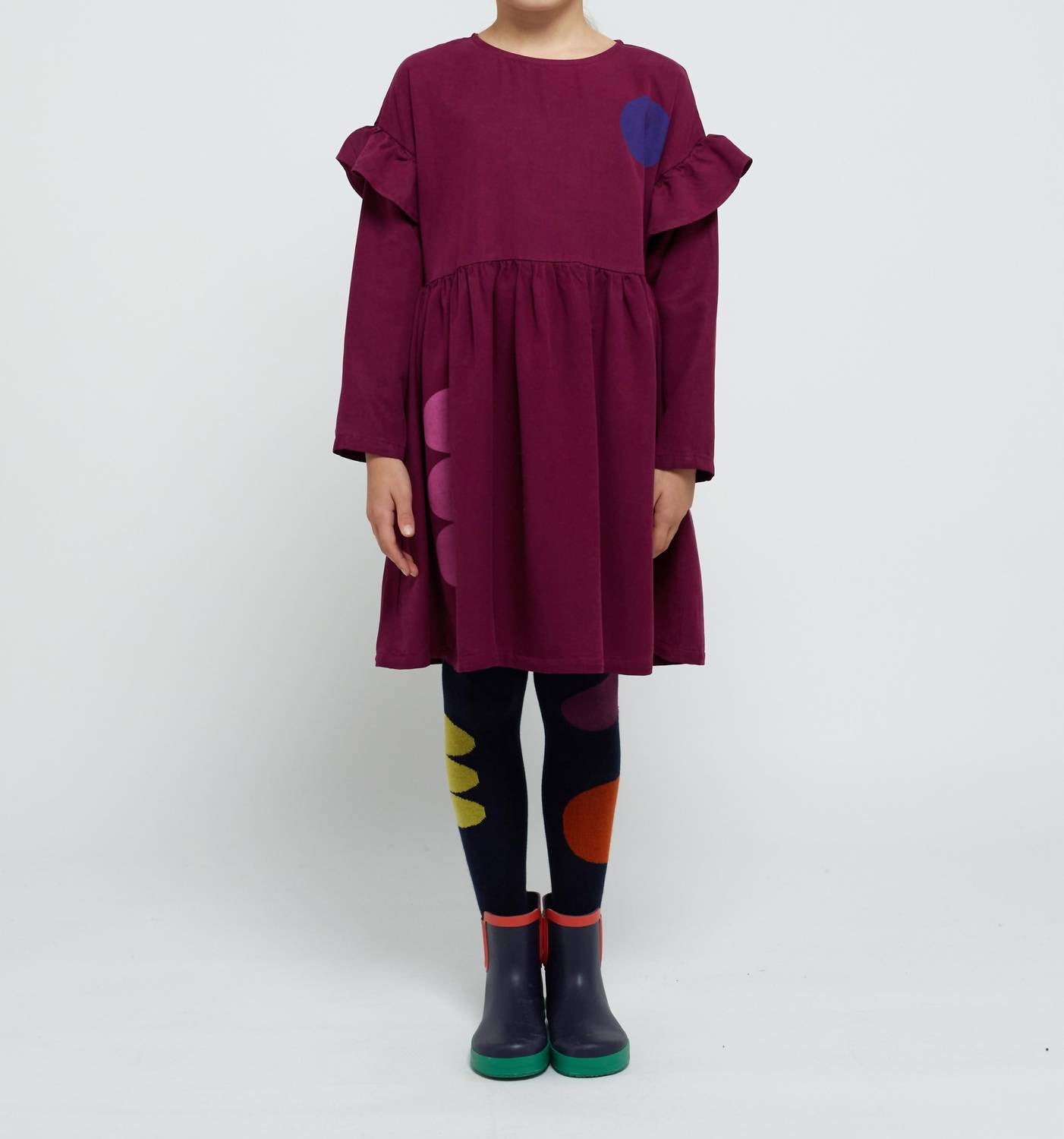 Bobo Choses - Geometric Shapes Ruffles Dress