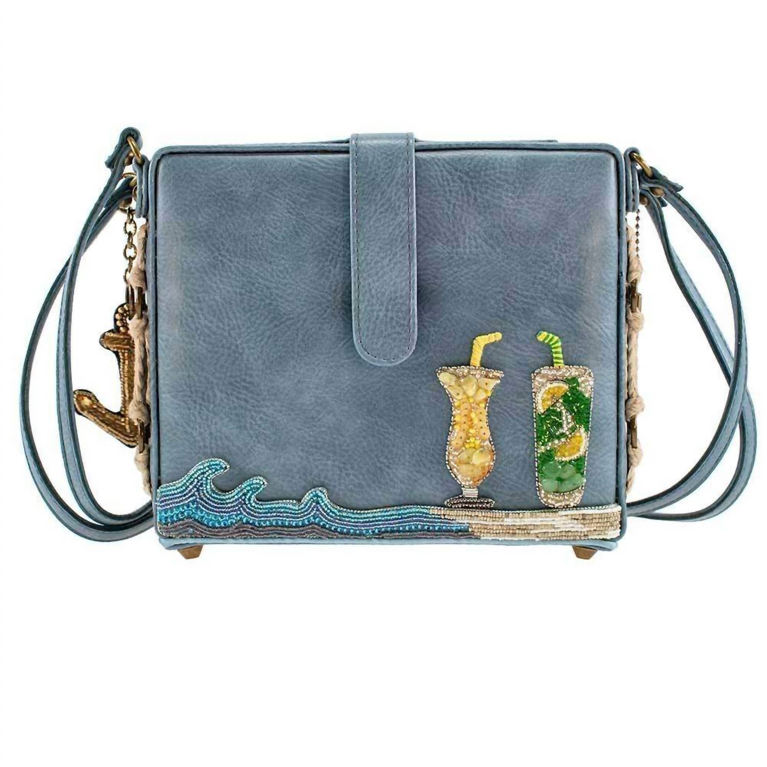 Mary Frances - All Aboard Cruise Ship Crossbody Clutch Purse