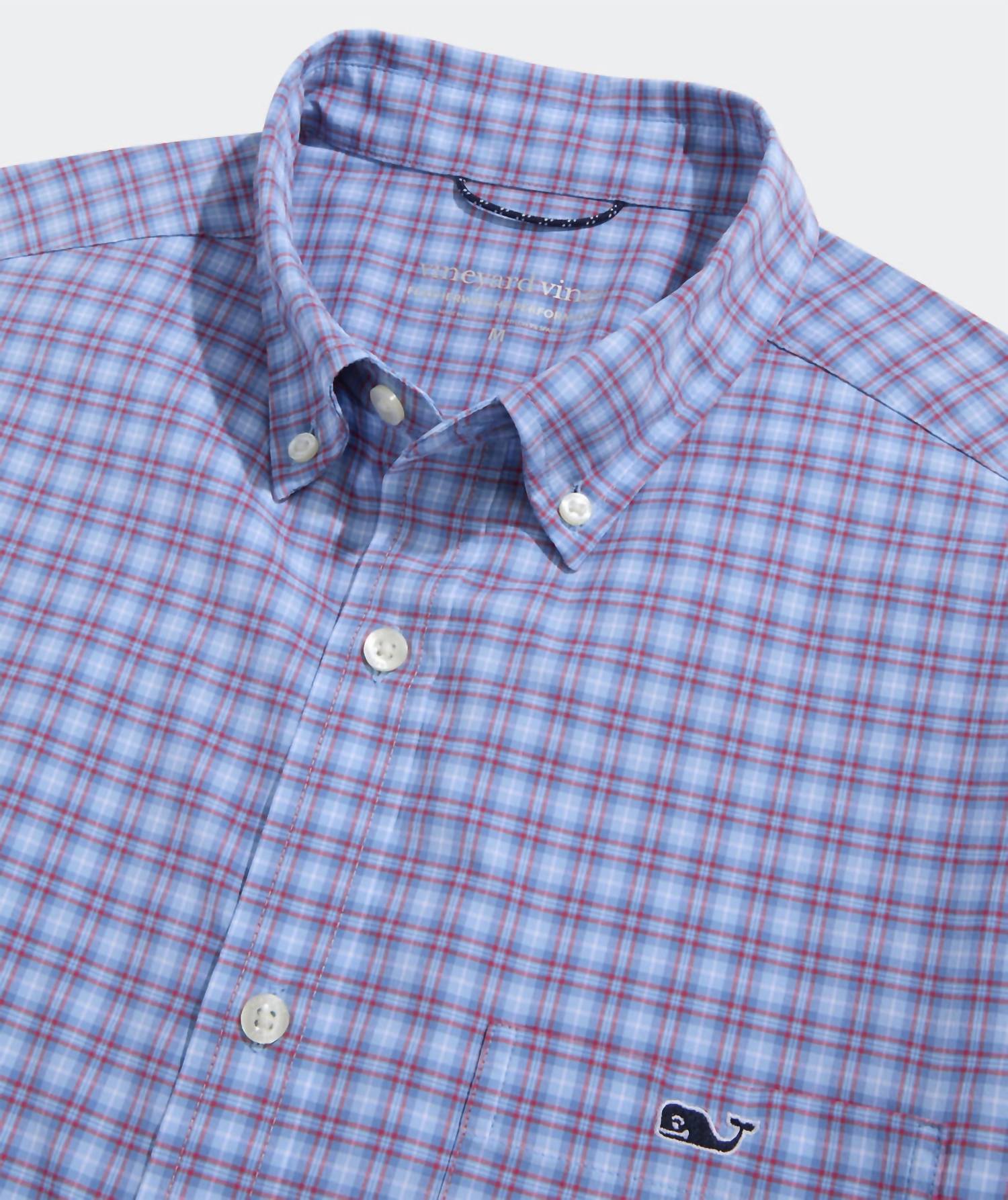 Vineyard Vines - Cobia Check Featherweight Performance Shirt
