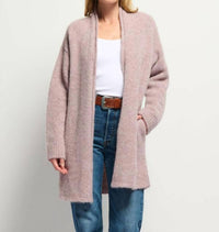 Nation Ltd - Aliyah Open Front Alpaca-blend Cardigan