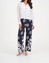 M made in Italy Woven Jacket in italy woven jacket in white - women's jacket