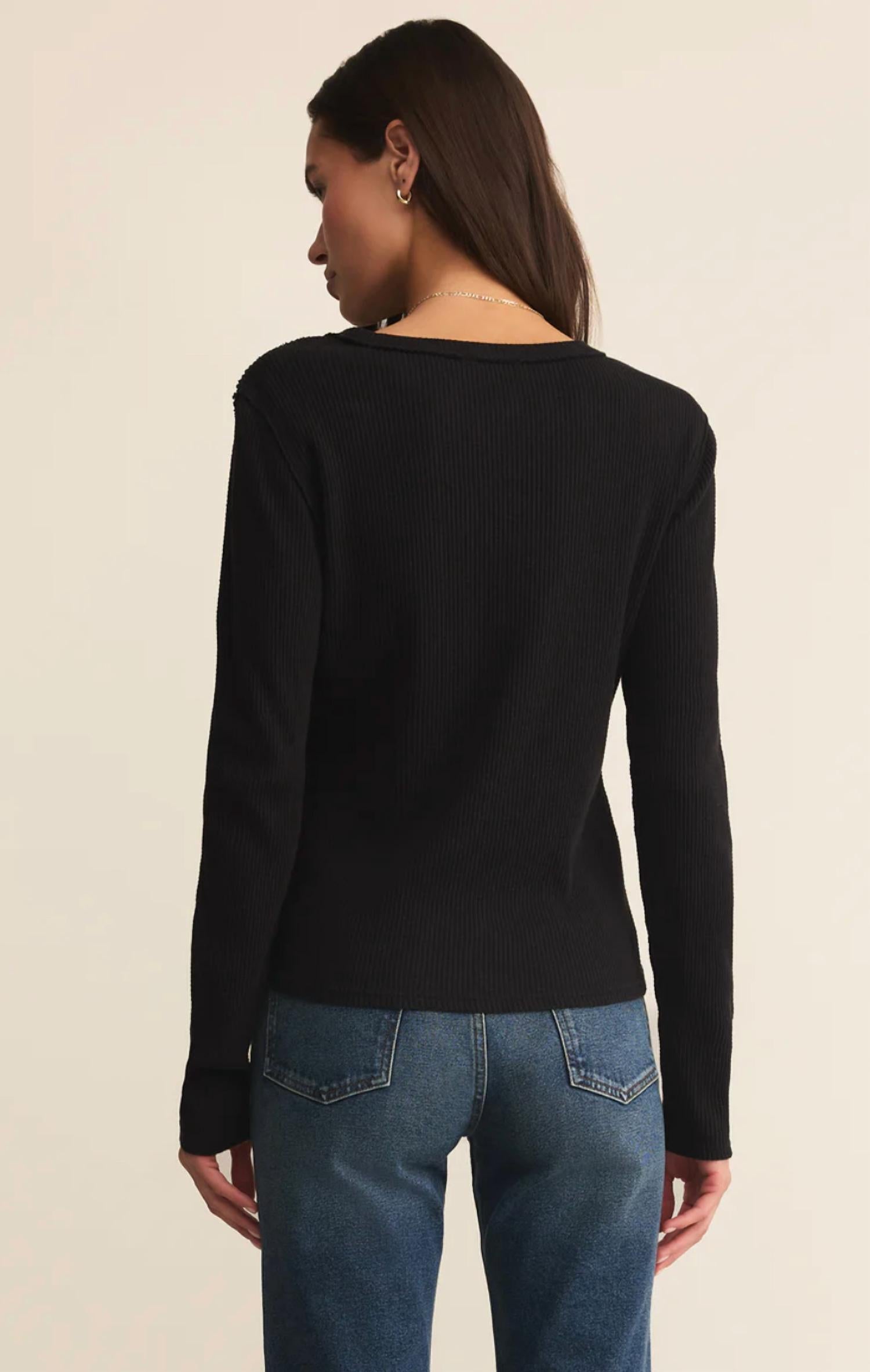 Z Supply - Arlet Mini Thermal Long Sleeve Top