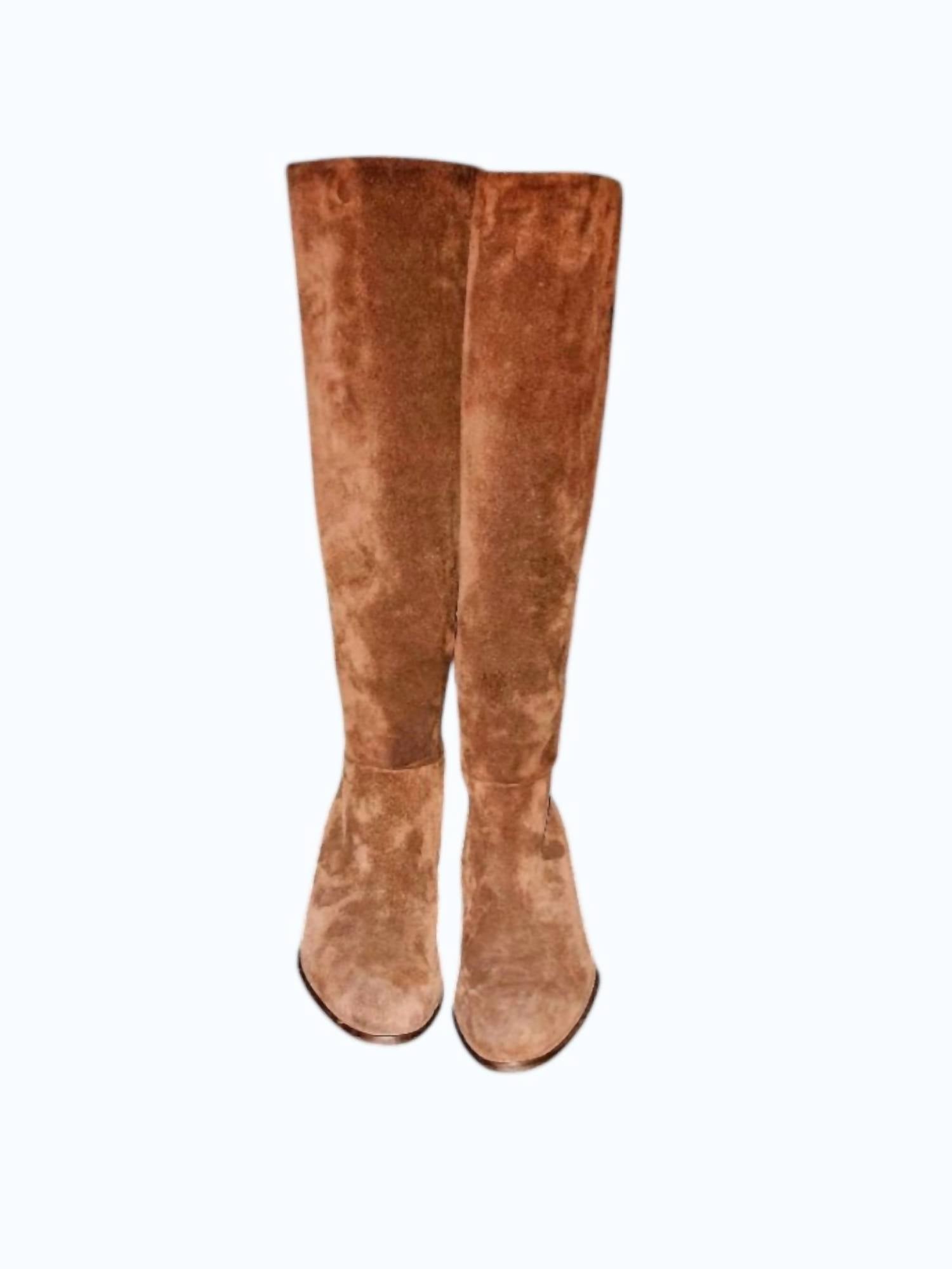 Paul Green Women's Nicolette Suede Boot in espresso brown - women's shoe