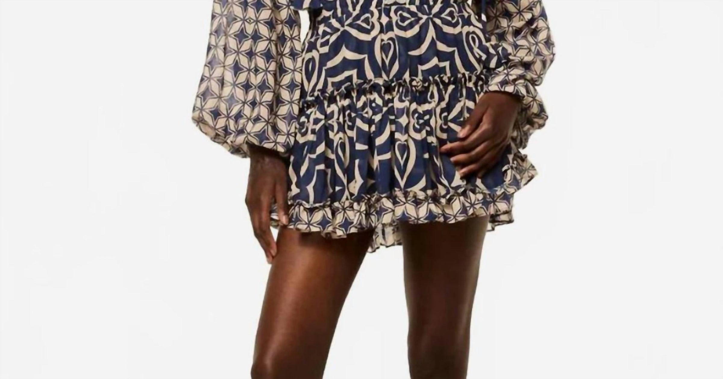Misa Los Angeles - Elisabetta Mosiac Tile Dress