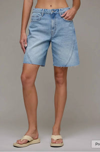 Hidden - Alix Baggy Bermuda Shorts