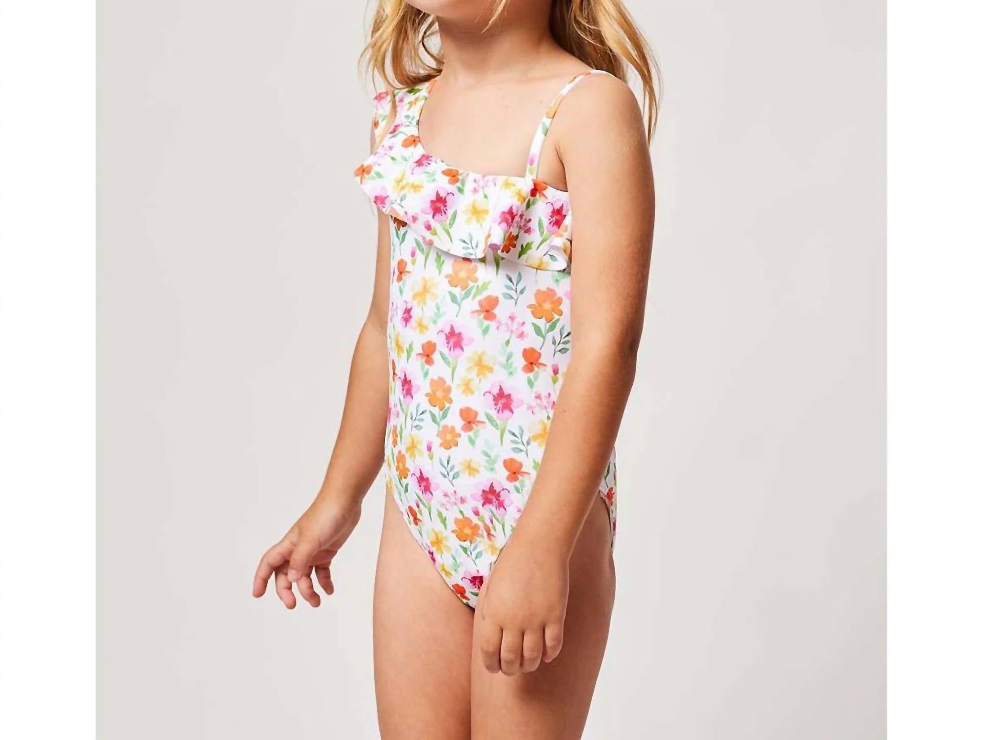 Fina Ejerique - Kid's Flower Asymmetric Bathingsuit