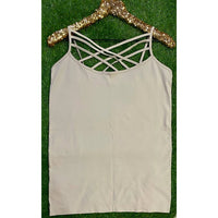Zenana - Criss-cross Strappy Seamless Cami – Plus