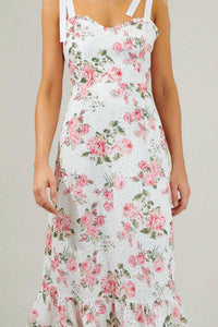 Sugarlips - Villa Garden Eyelet Midi Dress