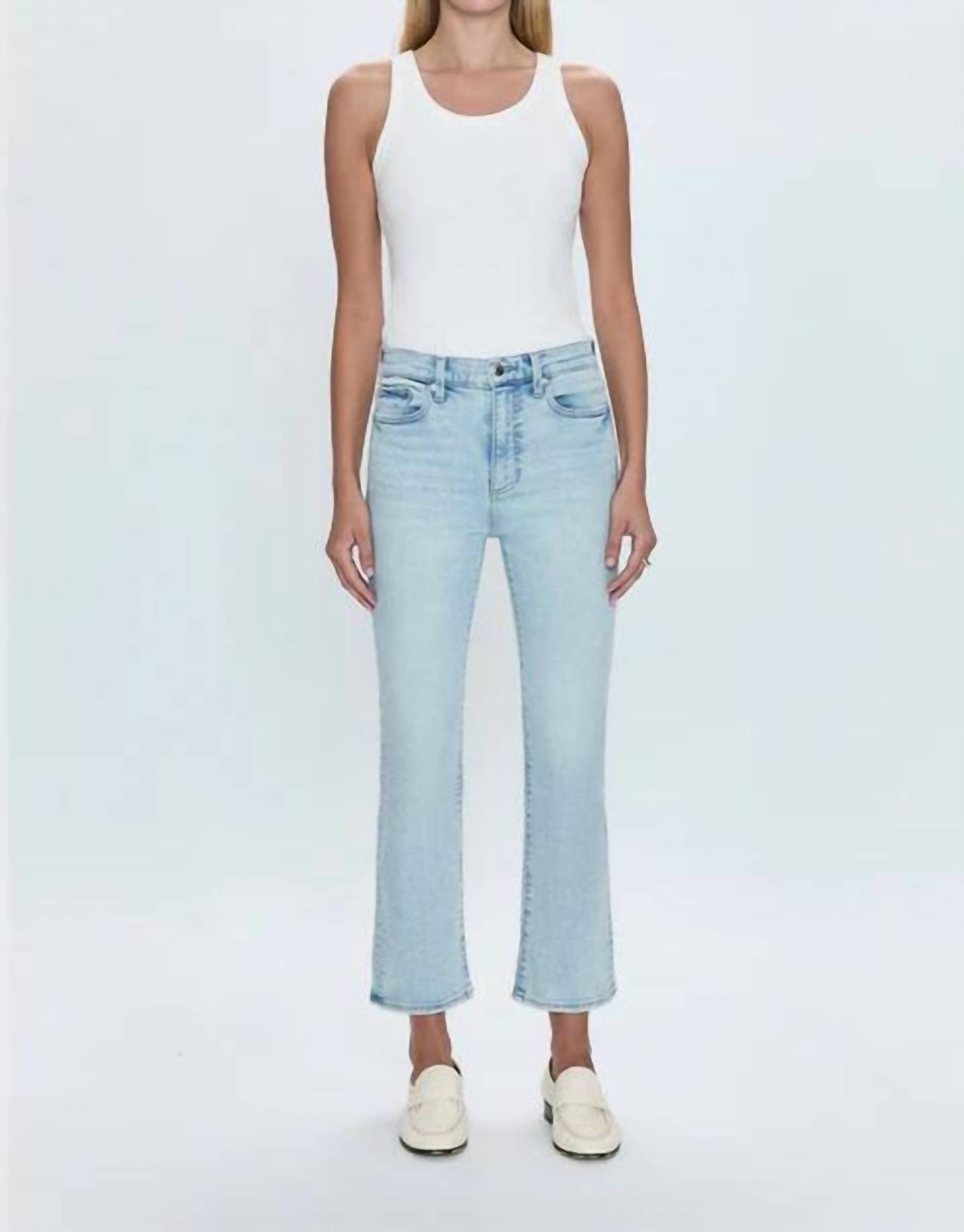 Pistola - Lennon High Rise Crop Boot Jean