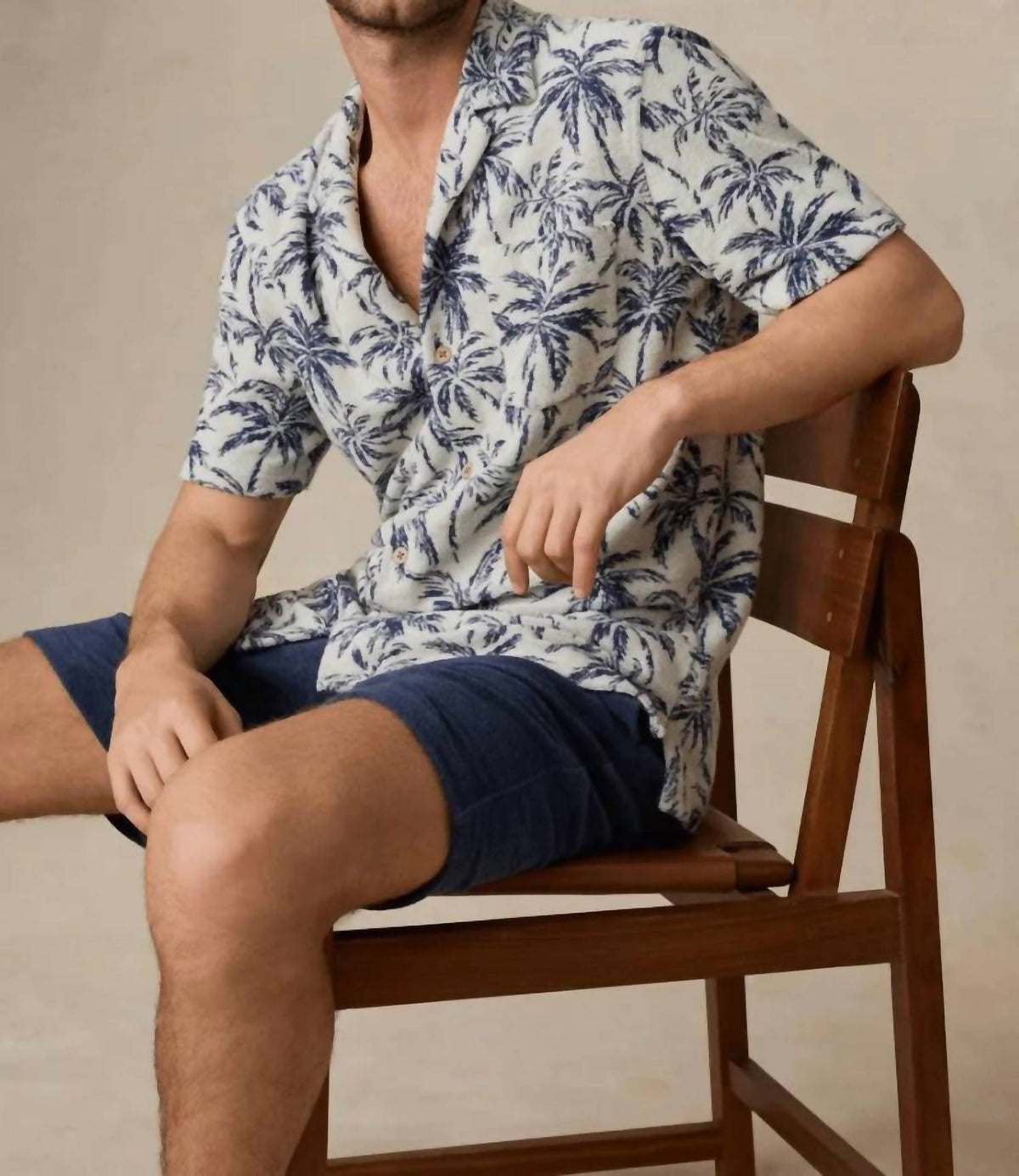 Faherty - Short Sleeve Cabana Towel Terry Shirt