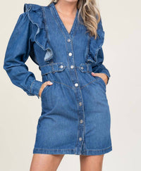 Berenice - Reem Denim Mini Dress