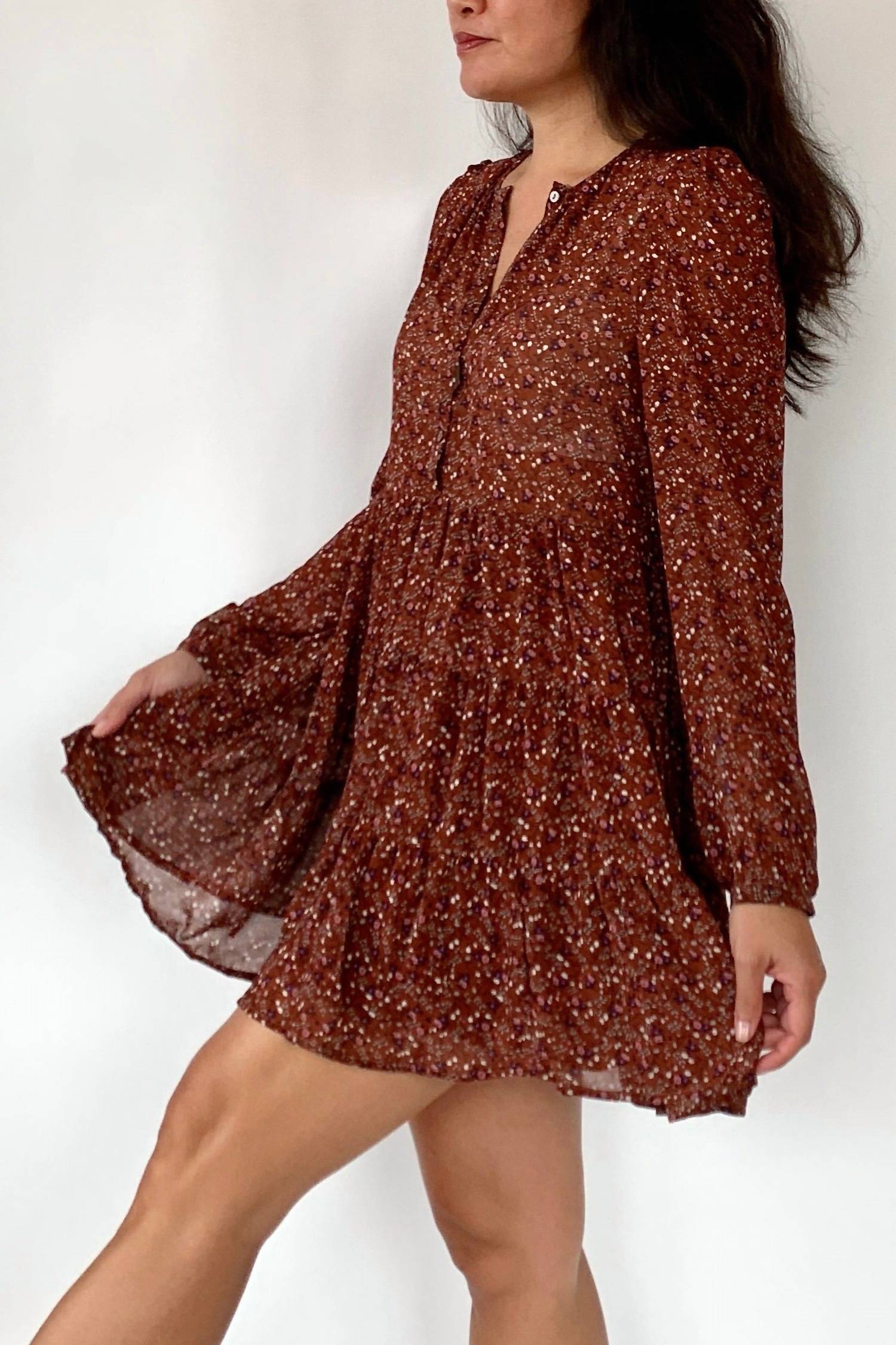 124 Voltaire - Hey Girl Babydoll Chiffon Dress