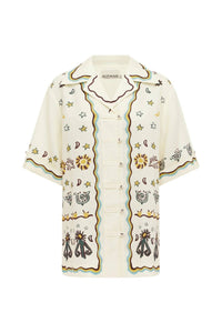 ALEMAIS Sun Dancer Shirt in beige - women's shirt - view 6