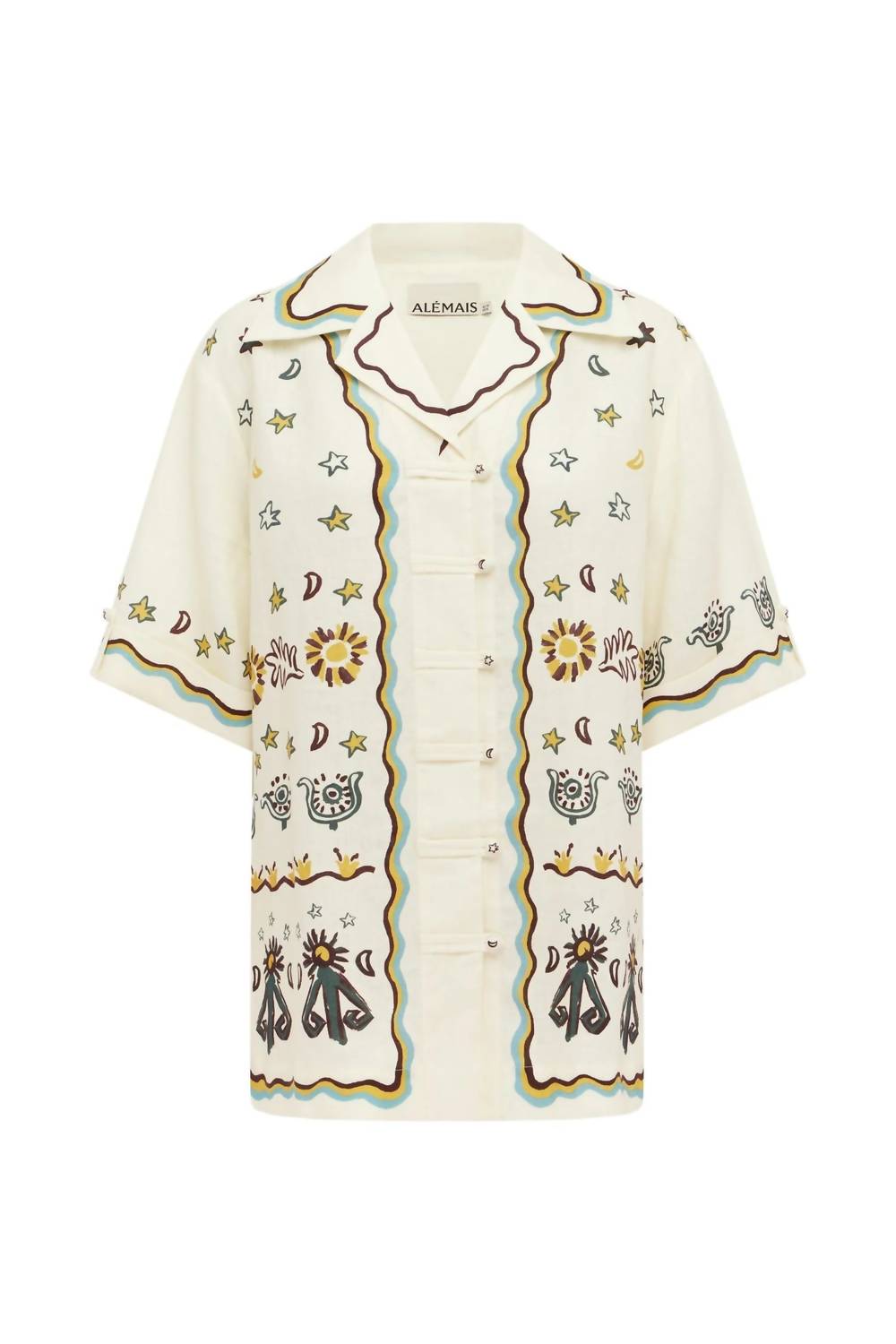 ALEMAIS Sun Dancer Shirt in beige - women's shirt - view 6