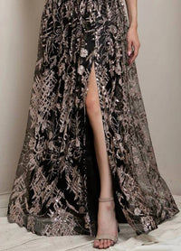 Soieblu - Glitter Maxi Dress