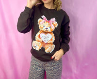 Scripted Pearl - Women's The Sweetheart Bear Sweatshirt