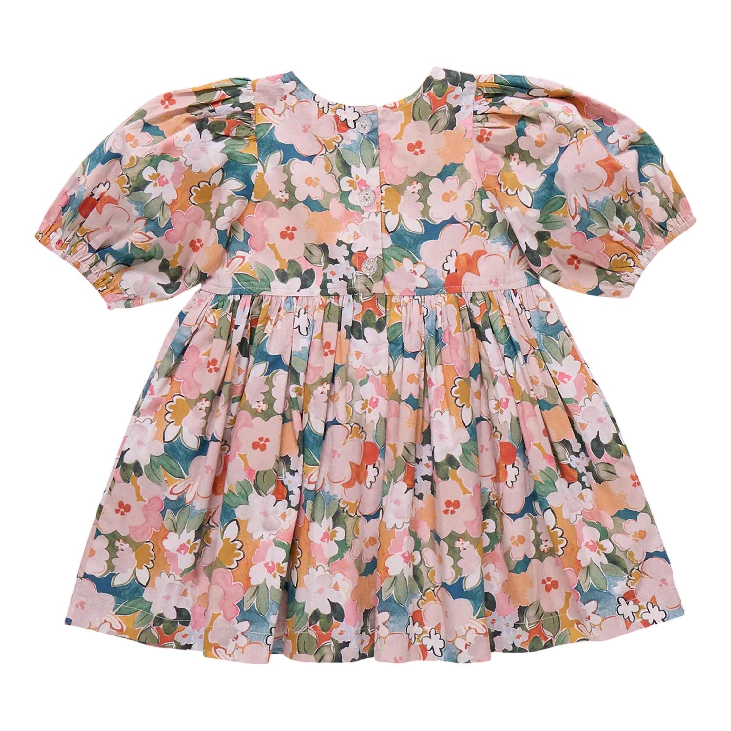 PINK CHICKEN Evelyn Dress in pink - kids' dress - alternate view