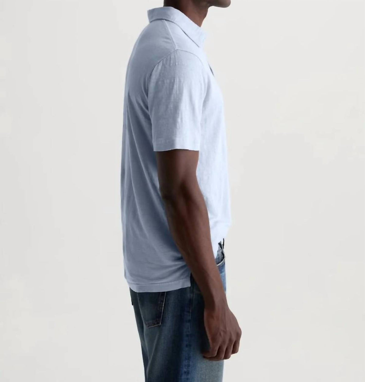 Ag Jeans - Bryce Classic Linen Short Sleeve Polo