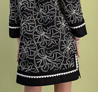 Gigio - Embroidered Mini Dress