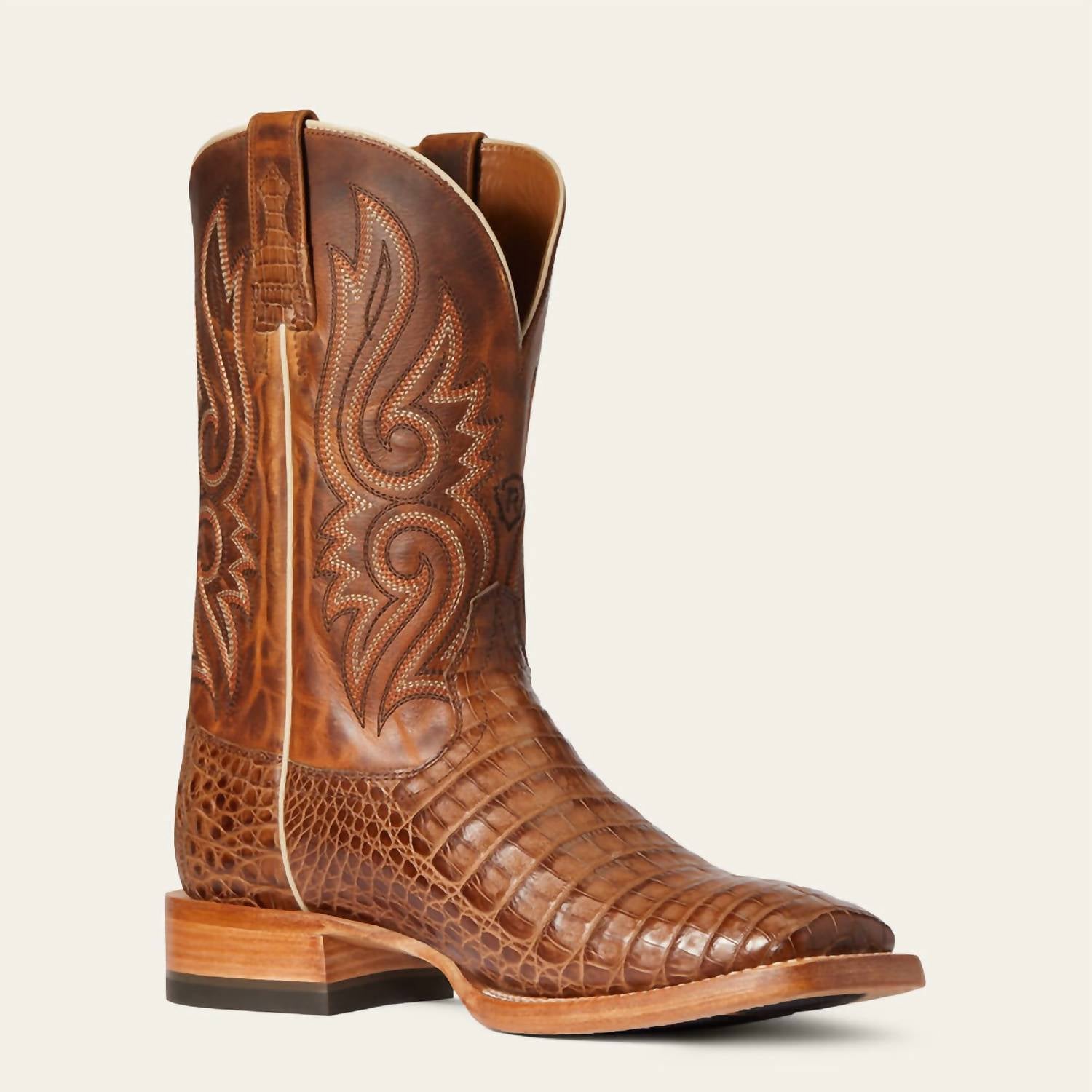 Ariat - Men’s Relentless Denton Caiman Belly Western Cowboy Boot