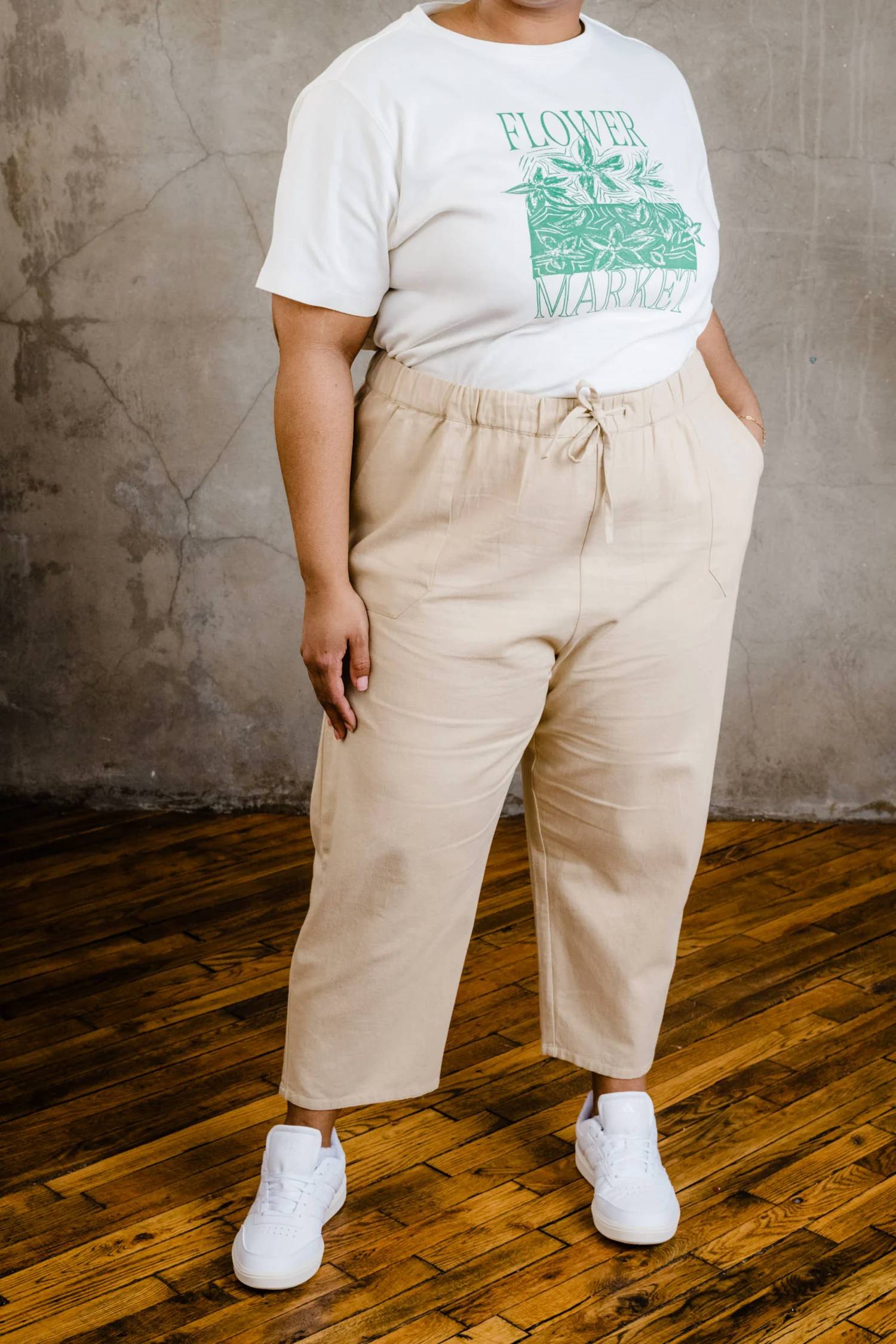 ABLE Mila Pull On Pant in brown sugar - women's pants
